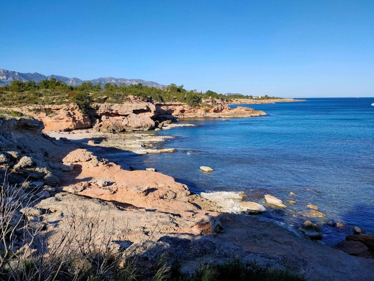 La Villa Romantica Residence De Vacances Les Tres Cales Espagne Εξωτερικό φωτογραφία